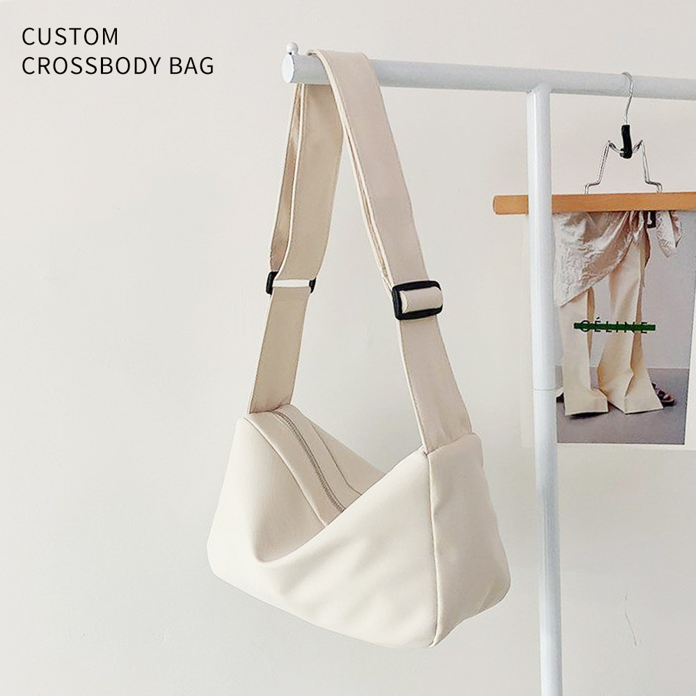 Customized Oxford Shoulder Tote Bag Messenger Bag, Large Crossbody for Women Casual Canvas Shoulder Bag f