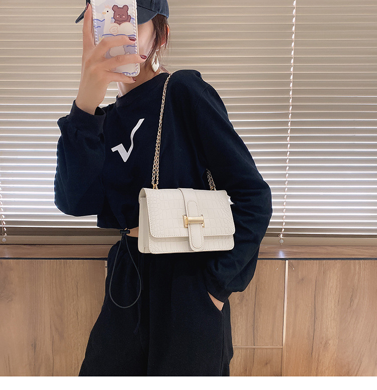 2026 Women Designer Hand Bags Purses Fashion Large Set Luxury Square Shape Crossbody Strap Chains Zipper Polyester Lining
