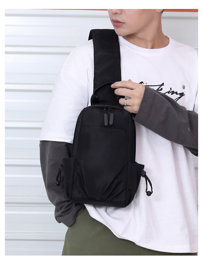 New Multifunctional Messenger Bag Small Backpack Yiwu Waterproof Casual Nylon Bag Men Crossbody Bags