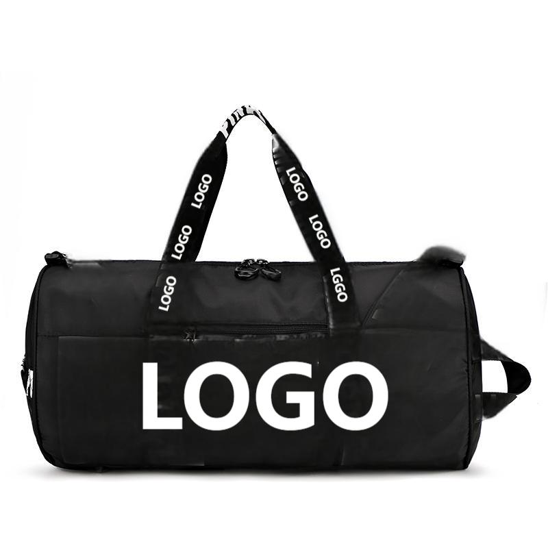 Wholesale Custom Fashion Duffel Bags Foldable &amp; Waterproof Gym Bag for Women &amp; Men's Travel Made From Polyester Zipper Closure