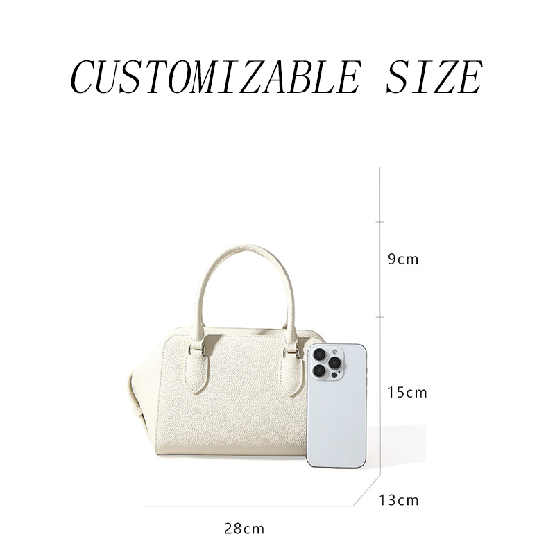 New Luxury Women's Genuine Leather Crossbody Satchel Bag Fashionable Shoulder Design High Quality Large Capacity Zipper Dual