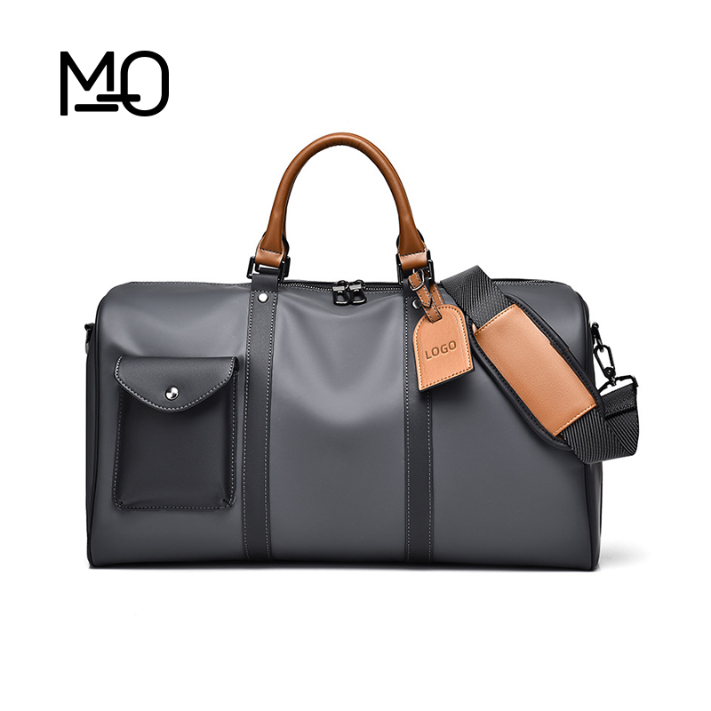Unisex Oxford Waterproof Foldable Travel Bag with Zipper Closure Business Casual Large-capacity Gym Duffle Bag