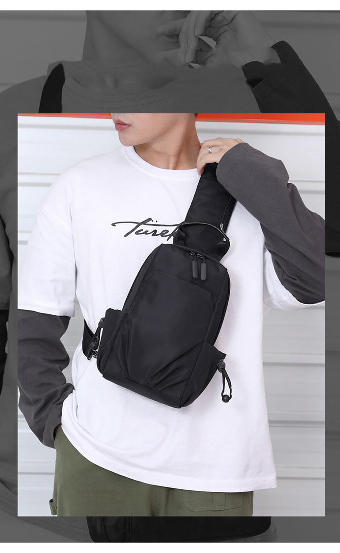 New Multifunctional Messenger Bag Small Backpack Yiwu Waterproof Casual Nylon Bag Men Crossbody Bags