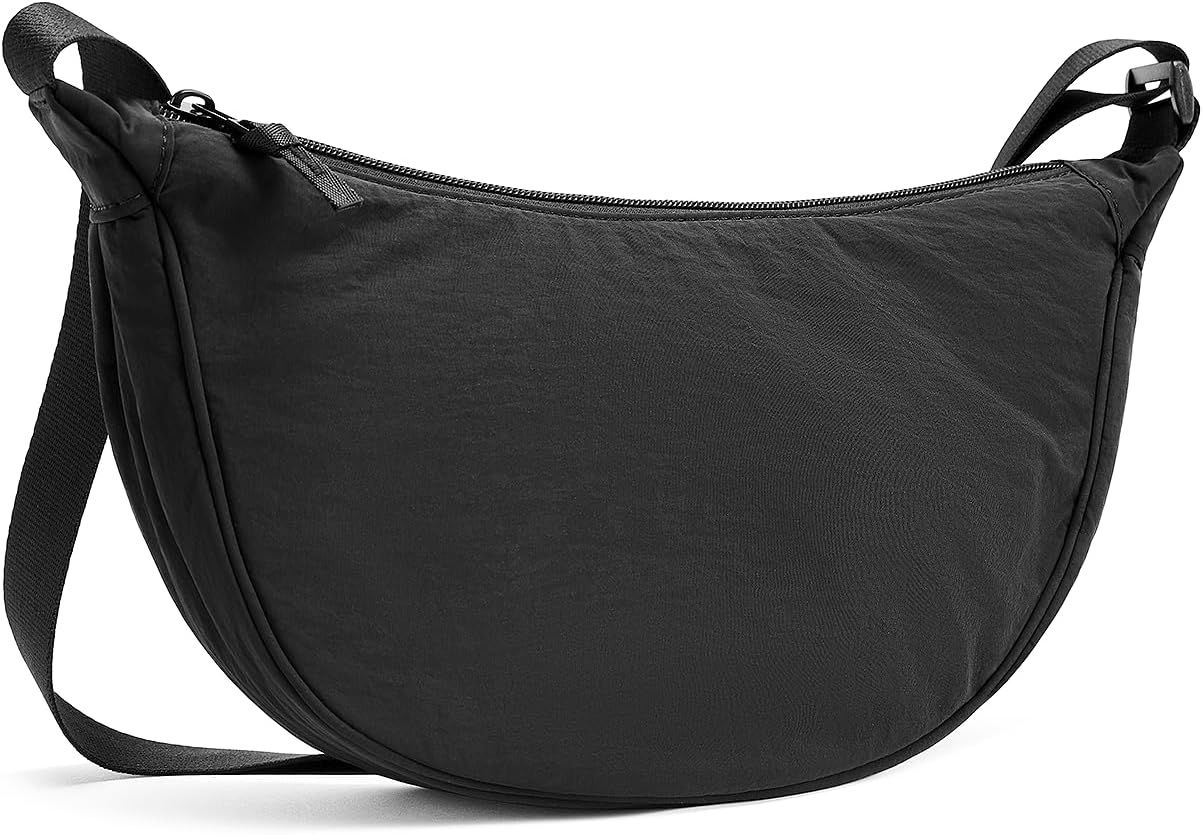 Customized Waterproof Nylon Shoulder Fanny Waist Bag Purses Crossbody Dumpling Bag Pouch Fanny Pack Fashion Belt Bag for Women