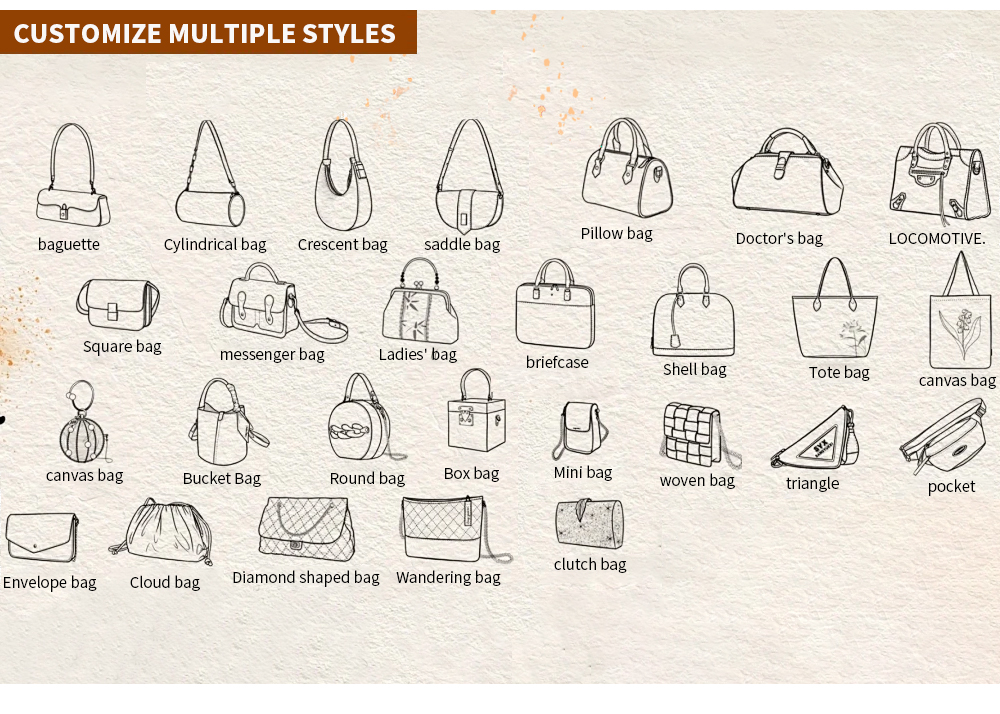 Women Bucket Bag Product Presentation