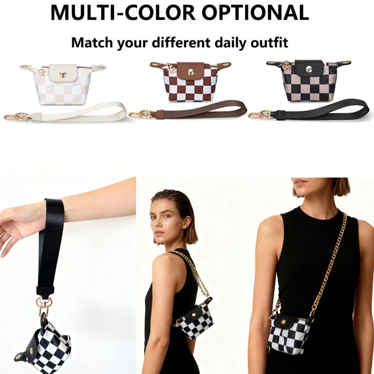 Factory Supply Small Crossbody Bag Women Custom logo Top Handle Purse Portable Shoulder Bag Dumpling Coin Purse for Travel