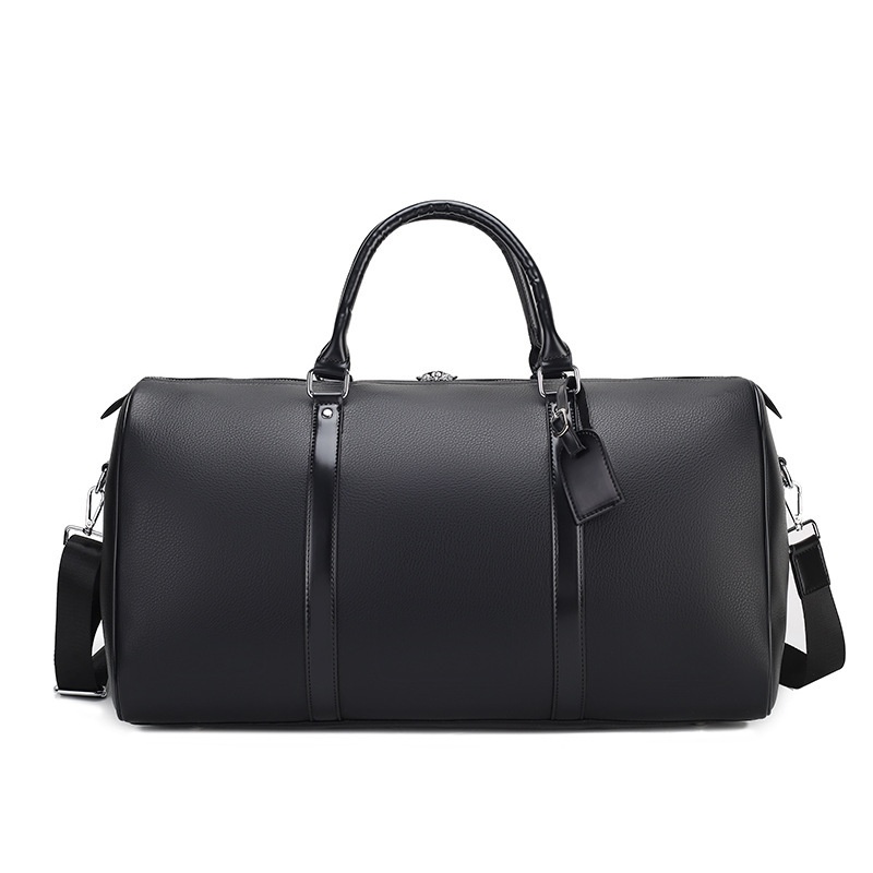 Ready Ship PU Leather Travel Duffel Bag , Weekender Overnight Bag Luggage Carry-On Bag for Daily Using