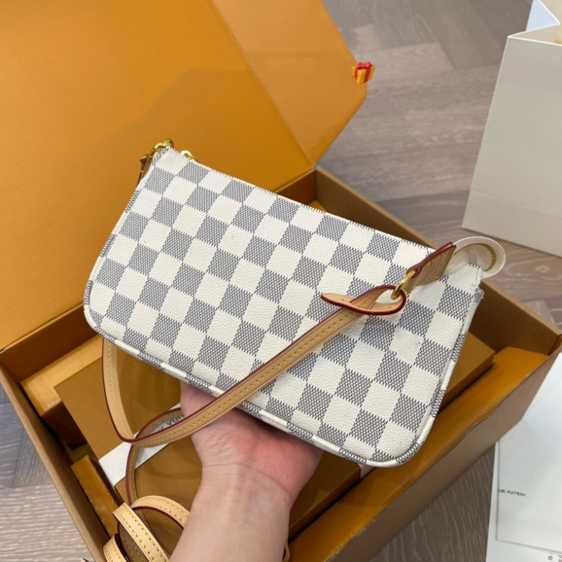 Customized Luxury Mini Leather Crossbody Clutch Bag Designer Fashion Ladies Coin Purse Popupar Style Replica Handbag