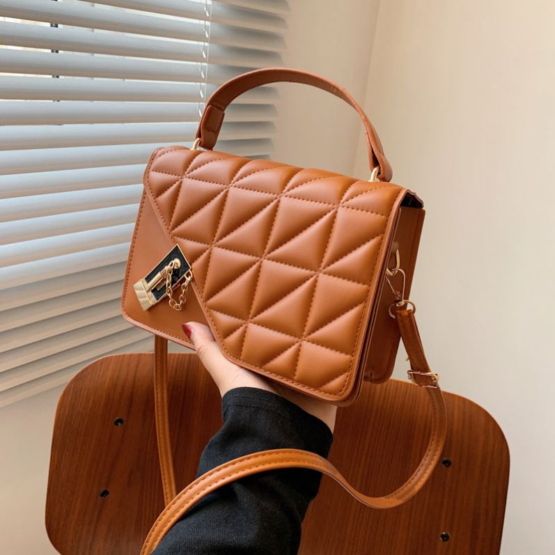 KALANTA Winter Fashion Simple Style Handbags Women Supplier Design Solid Color Square Female Shoulder Small Ladies Crossbody Bag