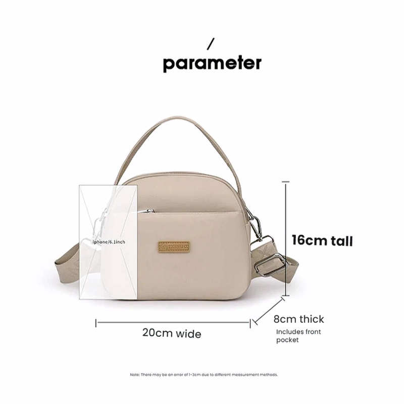 Fashion Vintage Stylish Nylon Satchel Bag Single Strap Unique Cute Shoulder Bag Women Casual Stylish New High Quality Handbags