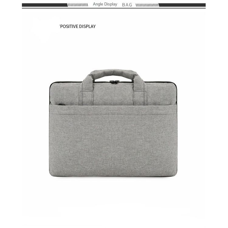 High Quality Custom Logo Portable Business Briefcase with Large Capacity for Work Travel