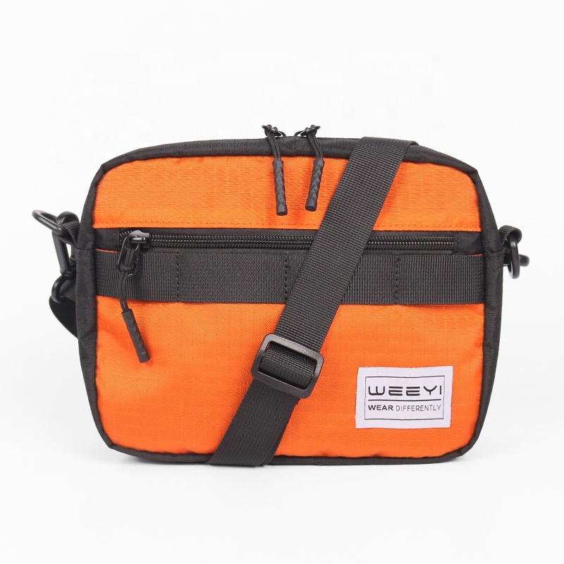 CHANGRONG Custom Logo Crossbody Sling Bag Casual Designer Recycled Polyester for Women and Men