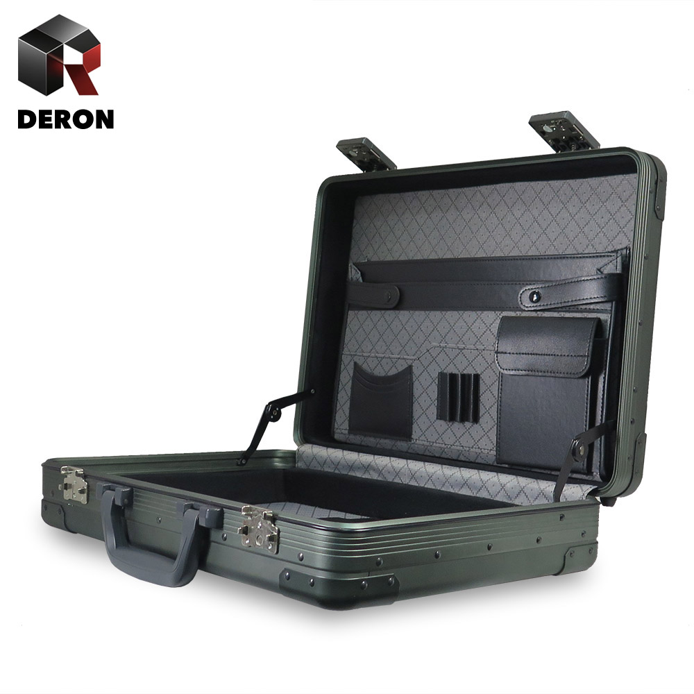 Aluminum Briefcase Detail 3