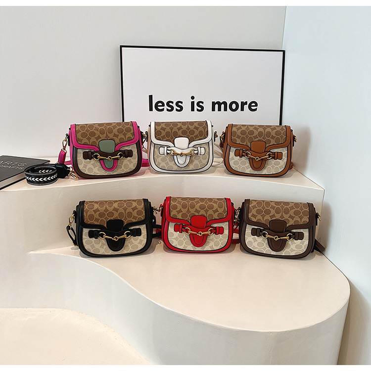 2025 New Fashion Luxury Design Printed PU Leather High Quality Women's Daily Versatile Shoulder Bag Messenger Bag