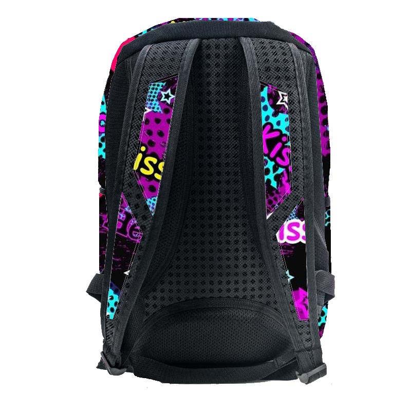3d Printing Bookbag Personalized Recycled Polyester Graffiti Backpack Sports Travel School Bags with Laptop Pocket for Men Women