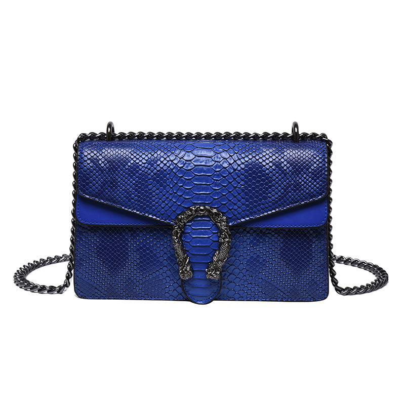 European American Retro Style Chain Small Square Bag Women's Shoulder Bag New Cross-border Fashion Casual Single Polyester