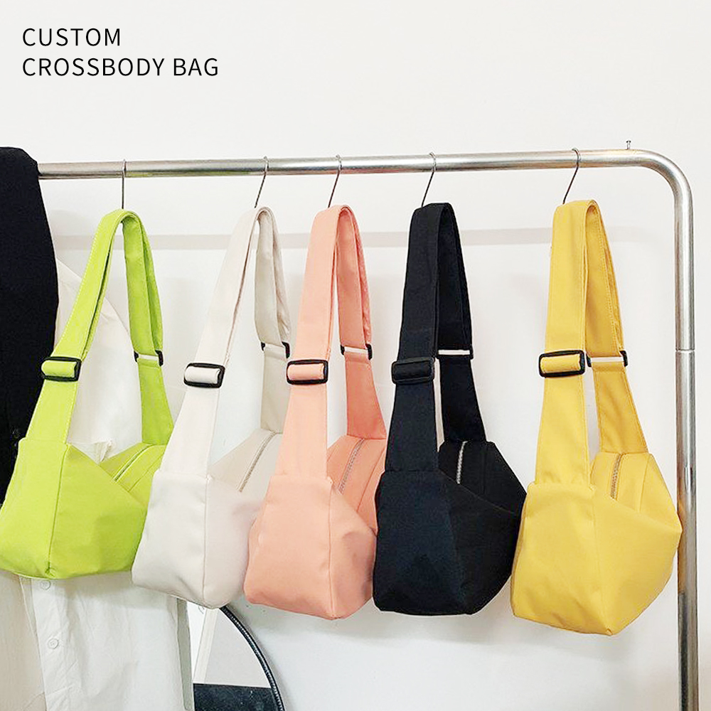 Customized Oxford Shoulder Tote Bag Messenger Bag, Large Crossbody for Women Casual Canvas Shoulder Bag f