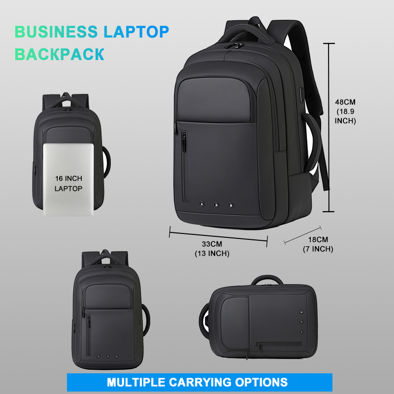 2026 New Arrival 17 Inch Business Backpack,Type-C Charging Design, High Capacity Laptop Backpack Factory Direct for Daily Use