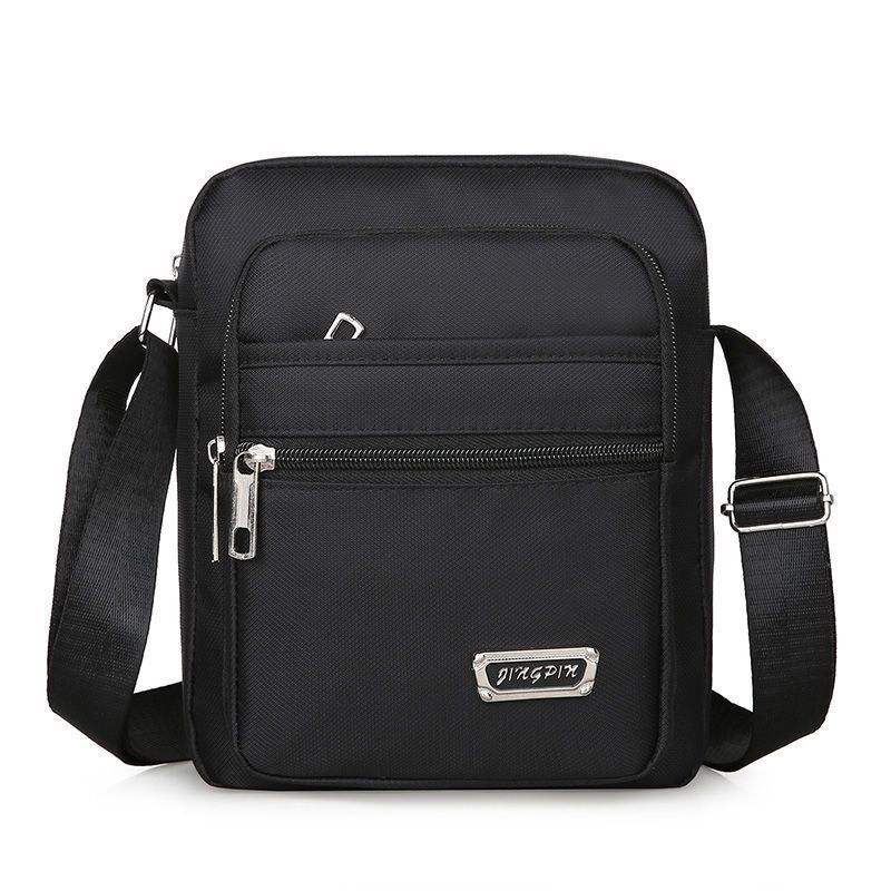 Custom Printed Logo Travel Shoulder Bag Wholesale Classic Durable Men's Chest Bag Oxford Portable Messenger Mobile Phone Bag