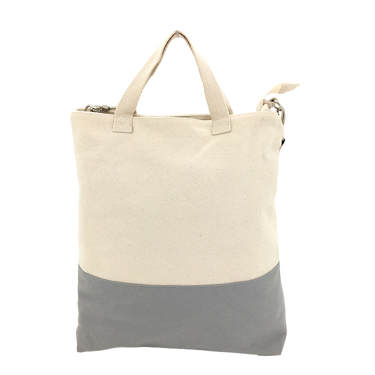 Eco friendly boat tote bag cotton canvas shoulder bag 2