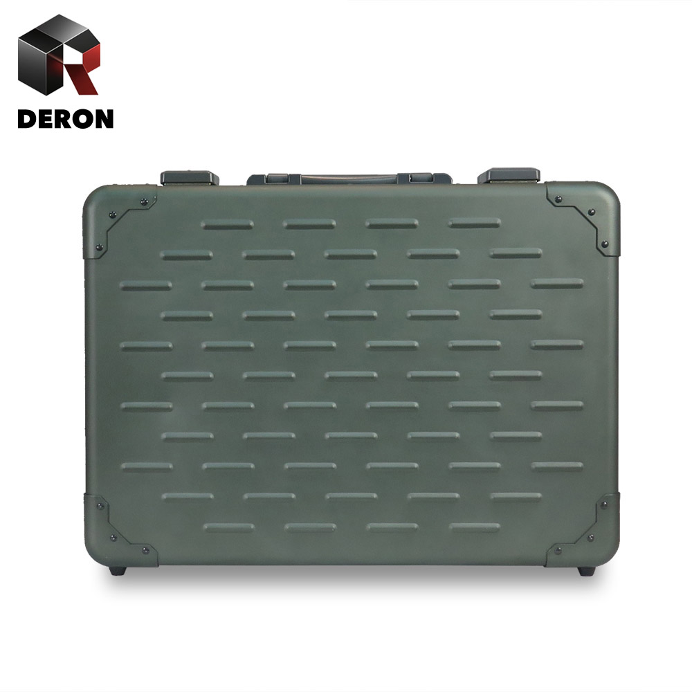 High Quality Large Size Classic Messenger Aluminum Briefcase Luxury Multi-Functional Work Business Bag TSA Lock New Hard Case