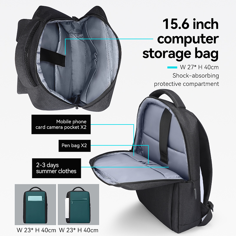 Mark Ryden Factory Hot Selling Laptop Backpack, Business Waterproof Men's Computer Backpack MR2900