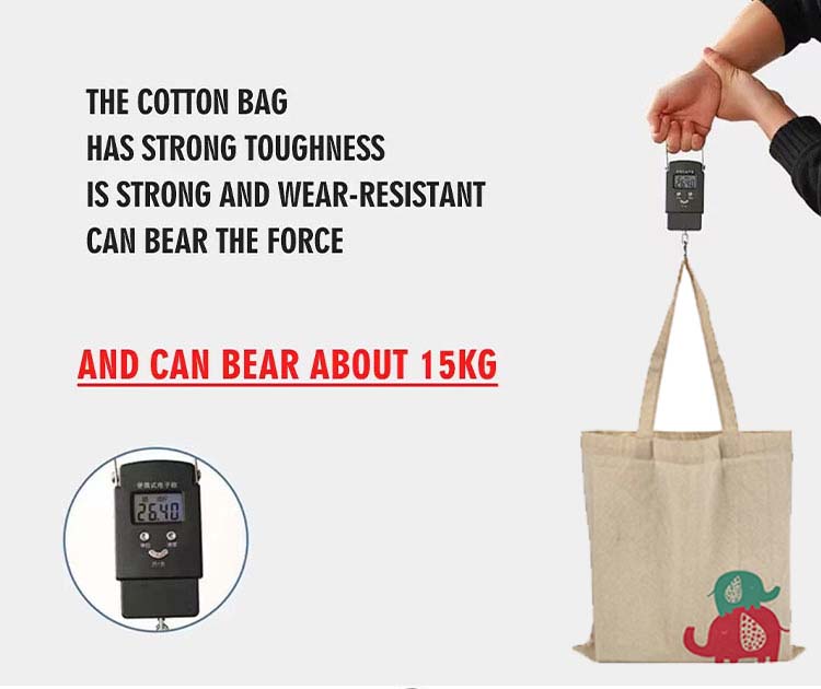 Large Blank Tote Bag With Zipper Cotton Tote Bags for Women Canvas Tote Bag With Custom Printed Logo Work School Travel Use