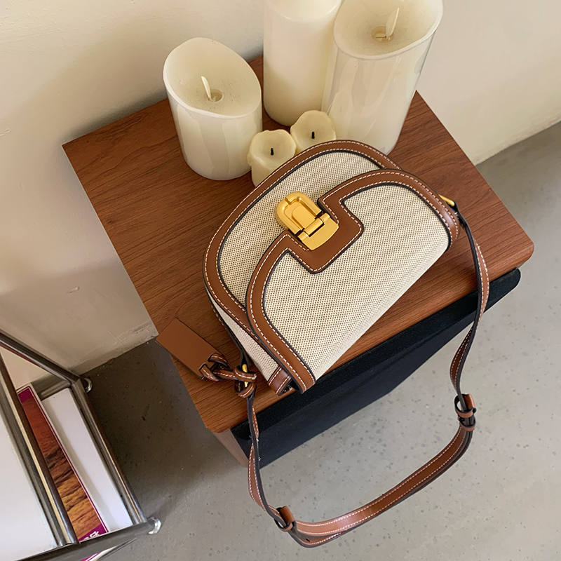 KALANTA Luxury Small Women's Bag New Design Retro Saddle Bag New Fashion Women Small Shoulder Handbag Satchel Crossbody Bag