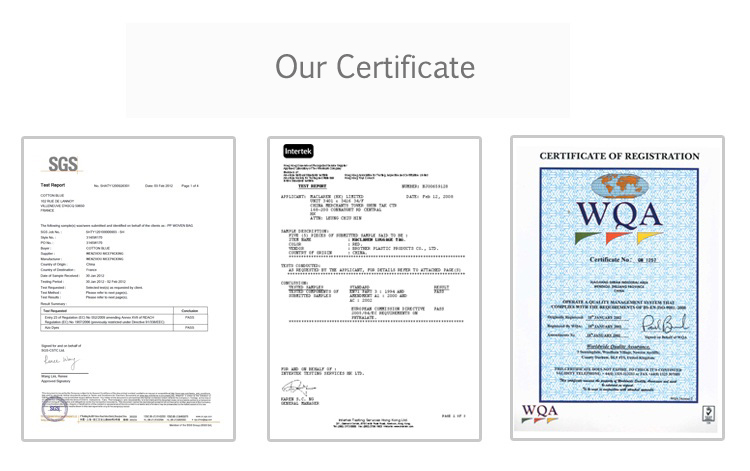 Factory Certificates