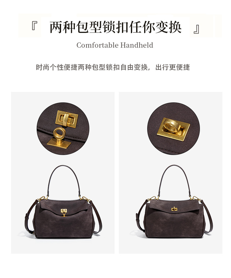 Fashion PU leather Tote Bag Grid 7