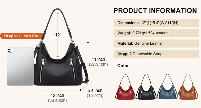 Genuine Leather Bag Showcase 8