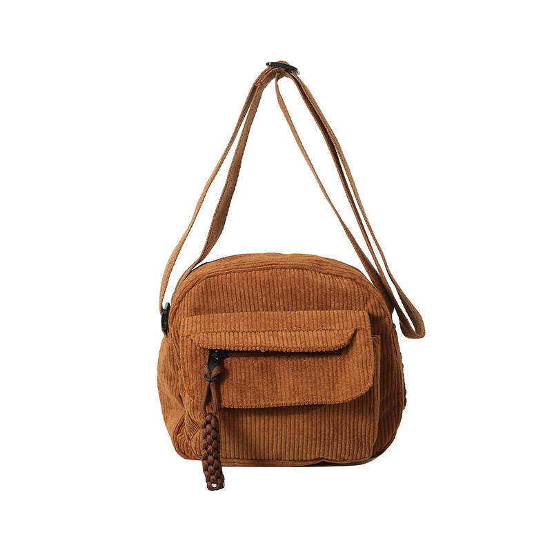 Wholesale High Quality Ladies Crossbody Bag With Custom Eco Friendly Corduroy Crossbody Bags For Women