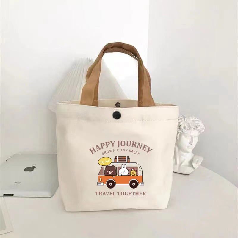 Hot Selling Factory Outdoor Travel Multi-pockets Soft Handbag Tote Bag Custom Logo Cotton Canvas Messenger Shoulder Carrier Bag