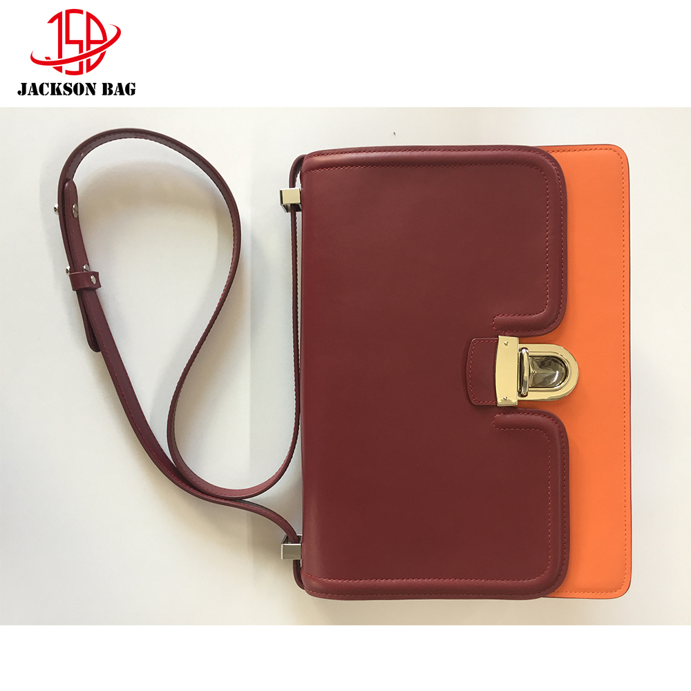Genuine Leather Sling Lady Bag Crossbody Shoulder Handbag Luxury Designer Fashion Tote Purse Casual Satchel