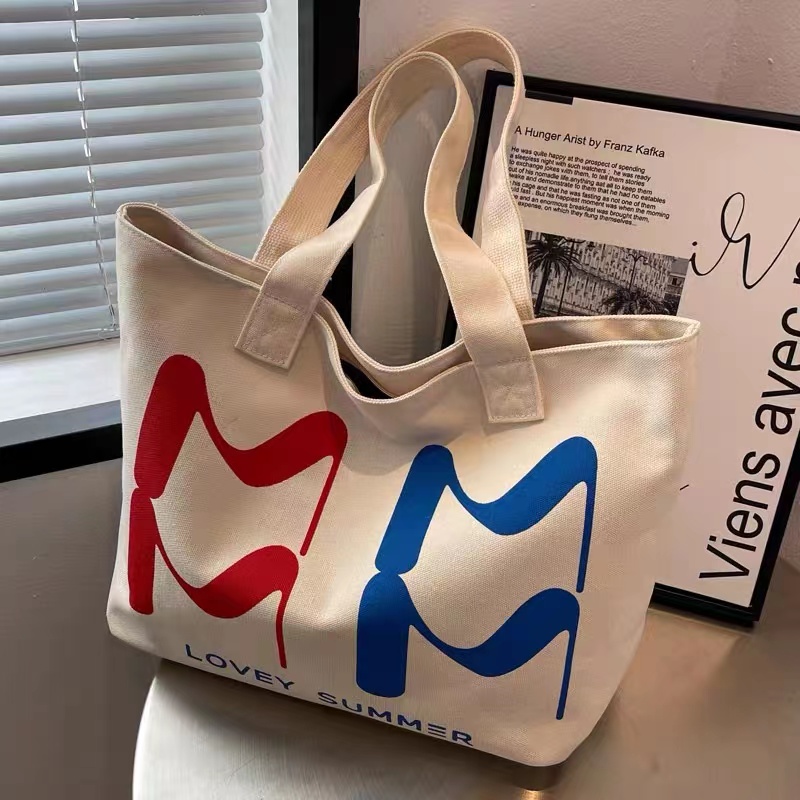 Custom Printed Eco Recycled Shopping Bag Plain Organic Cotton Canvas Tote Bag With Logo
