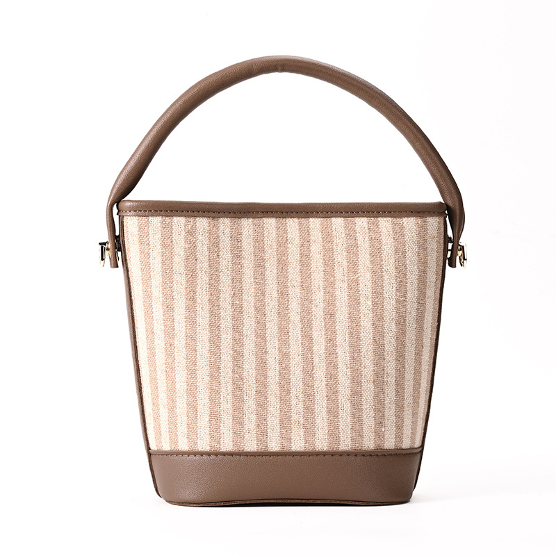 Source-factory Cross-border Urban Simplicity PU Small Bucket Bag Best-selling Womens Bag Made Synthetic Leather
