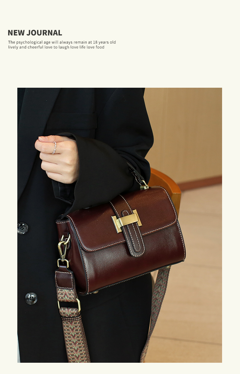 Genuine Leather Women Handbag Display