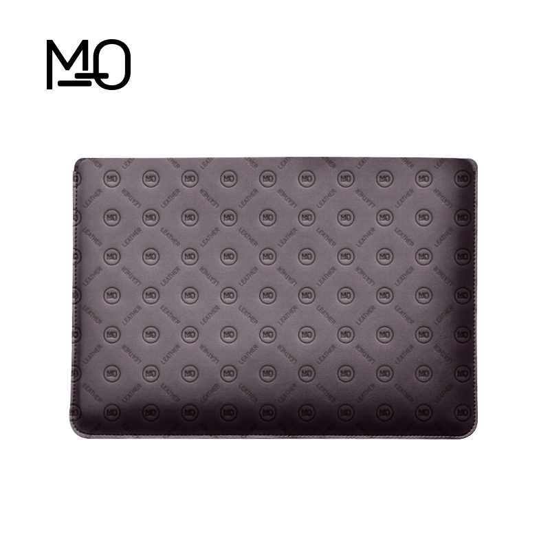 Hot Selling Custom Men's Portable Hard Leather Briefcase Hand Held Laptop Bag with Nylon Lining