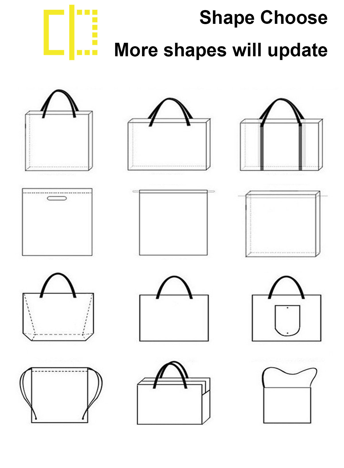 Bags shapes options