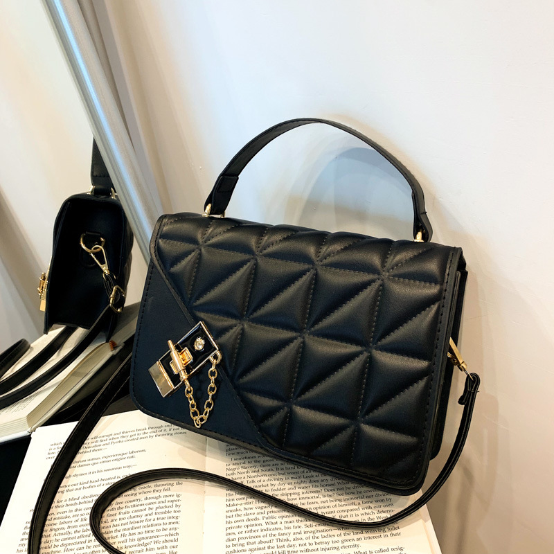 KALANTA Winter Fashion Simple Style Handbags Women Supplier Design Solid Color Square Female Shoulder Small Ladies Crossbody Bag