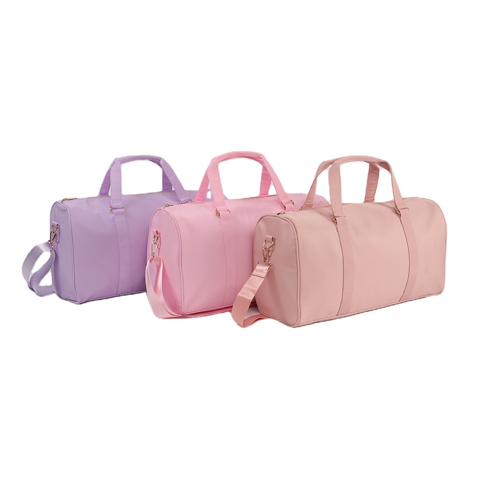 DIY Custom Daily Use Outdoor Waterproof Luggage Bag Large Capacity Storage Leisure Sport Weekend GYM Gym Duffel Nylon Travel Bag
