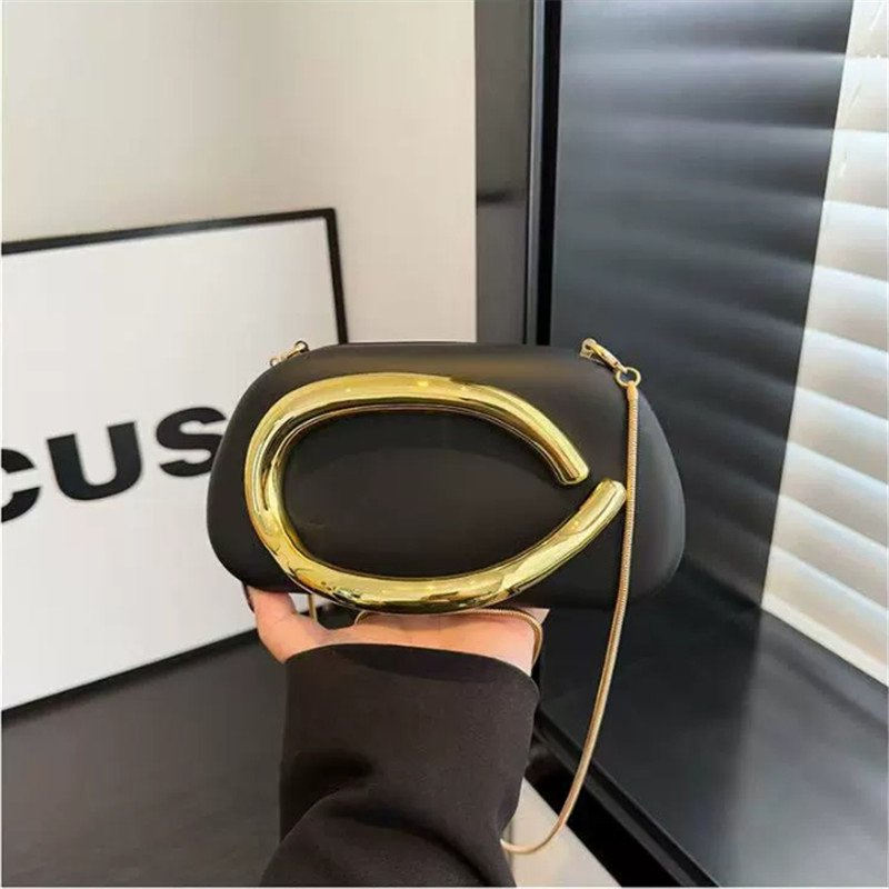 Acrylic Bag Chain Luxury Clutch Ladies Evening Handbags Wholesales Women Dinner Purse Fashion Small Ladies Metal Clutch Bag