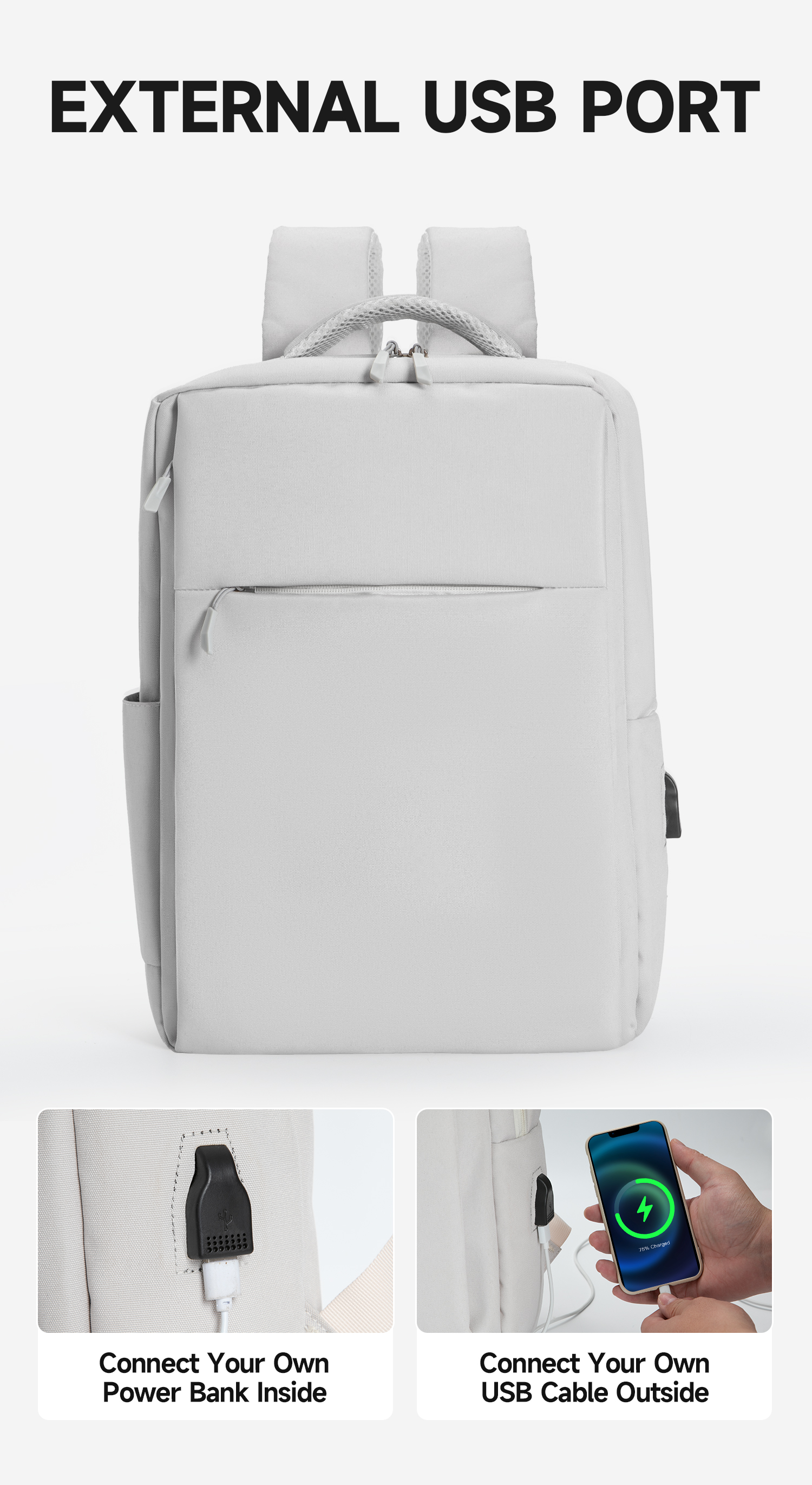 10 20 30 35 40 45 Liters Custom Size Heavy-duty Double Zipper 15.6inch Travel Laptop Backpack Bag for Man