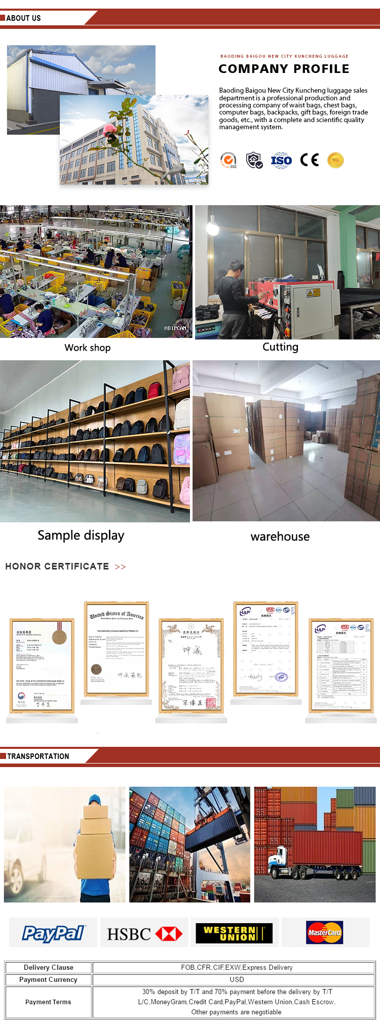 Manufacturing and Craftsmanship