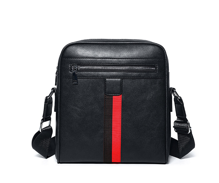 Large Capacity Classic Men's High-End Satchel Fashionable Business Crossbody Shoulder Bag and Messenger Bag Casual Style