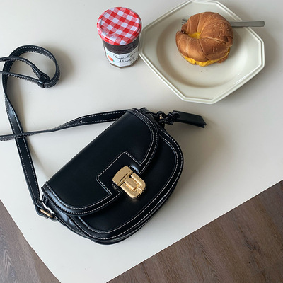 KALANTA Luxury Small Women's Bag New Design Retro Saddle Bag New Fashion Women Small Shoulder Handbag Satchel Crossbody Bag