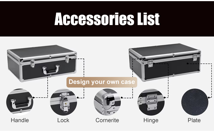 High Quality Large Size Classic Messenger Aluminum Briefcase Luxury Multi-Functional Work Business Bag TSA Lock New Hard Case