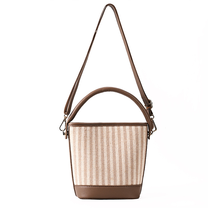 Source-factory Cross-border Urban Simplicity PU Small Bucket Bag Best-selling Womens Bag Made Synthetic Leather