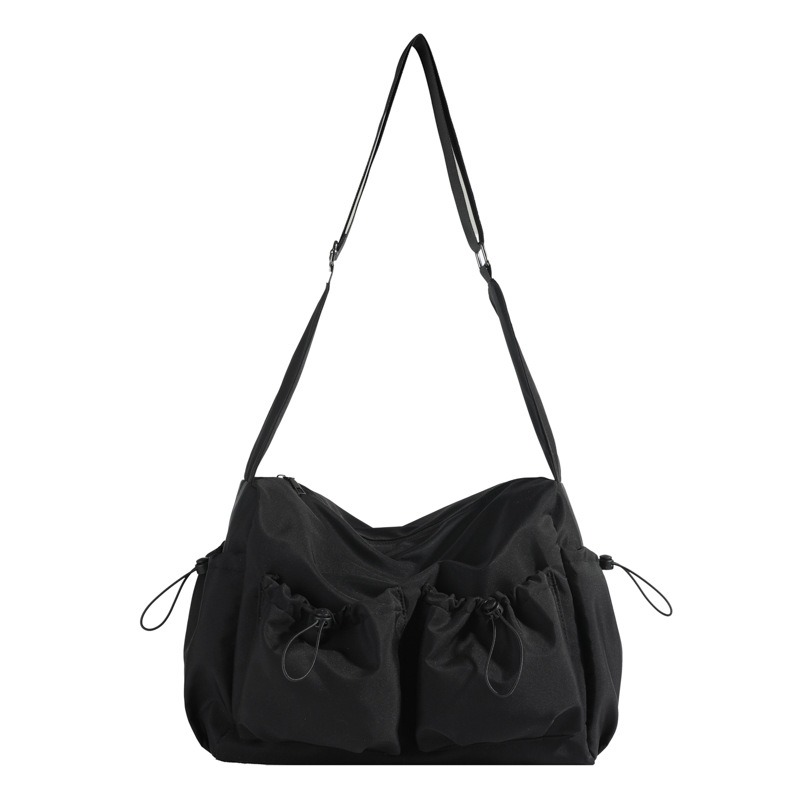 Minimalist Messenger Bag for Couples; Fashion Workwear Crossbody Bag for Literary Youth