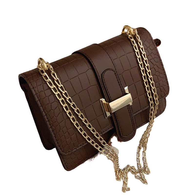 2026 Women Designer Hand Bags Purses Fashion Large Set Luxury Square Shape Crossbody Strap Chains Zipper Polyester Lining
